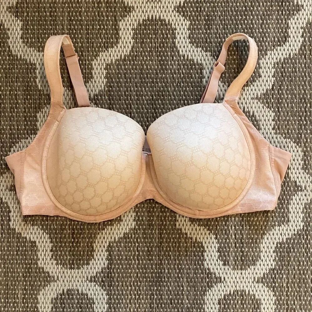 Soma bra stunning support Geo lace full coverage bra size 44D ￼
